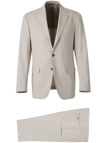  Canali Cotton Suit - Neutrals 