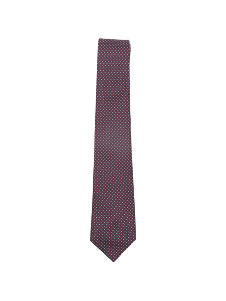  Canali Dotted Tie - Blue 