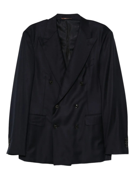  Canali Double-breasted Suit - Blue 