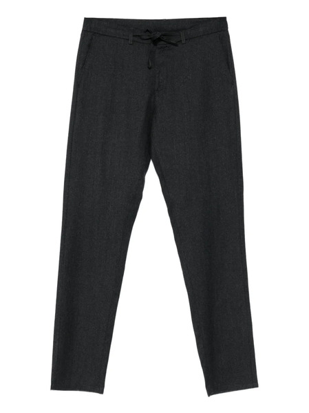  Canali Drawstring Trousers - Grey 