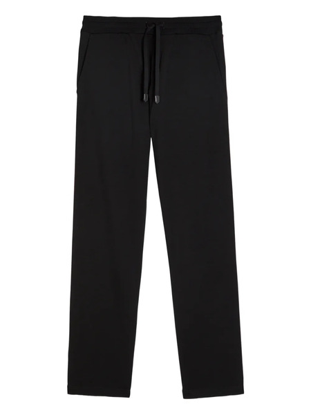  Canali Drawstring Wool Trousers - Black 