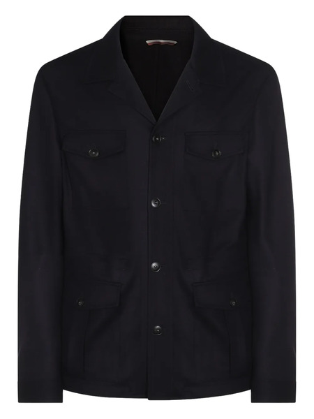  Canali Flap-pocket Blazer - Black 