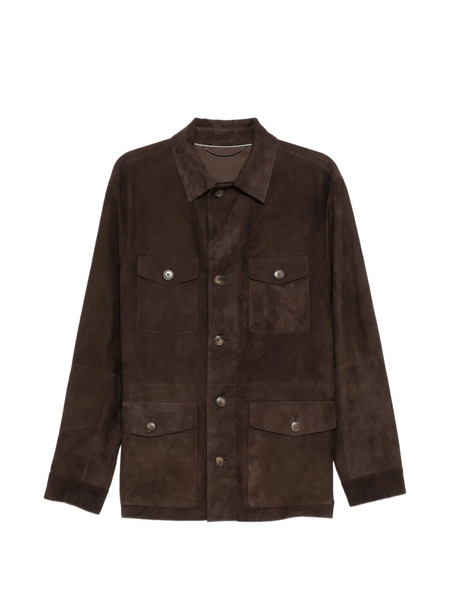  Canali Flap-pocket Jacket - Brown 