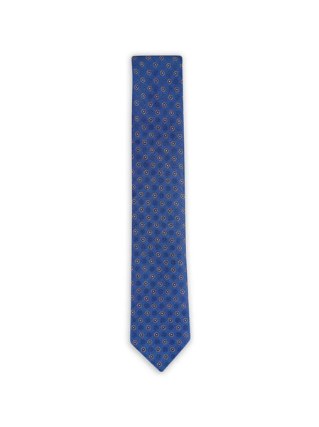  Canali Floral Tie - Blue 