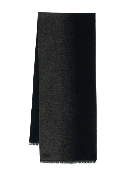  Canali Gradient-effect Scarf - Grey 