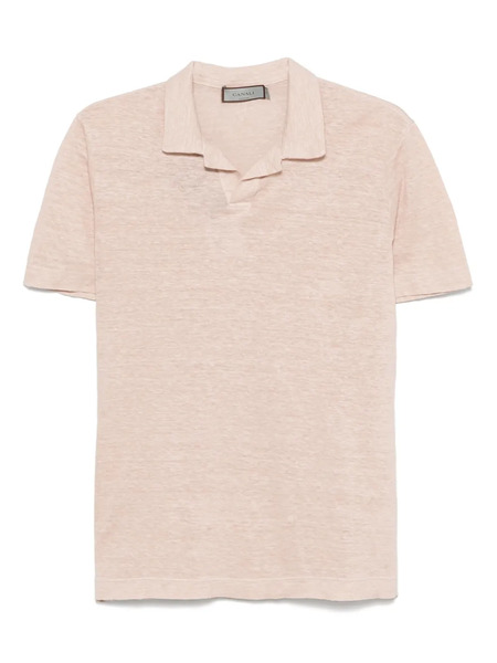  Canali Linen T-shirt - Pink 