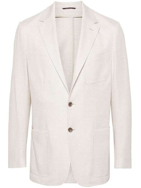  Canali Mélange-effect Blazer - Neutrals 