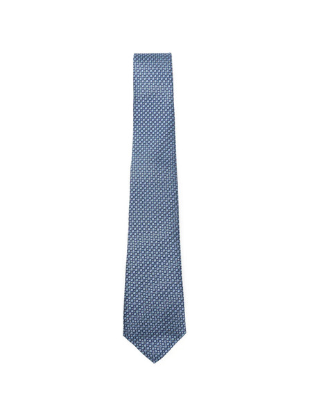  Canali Patterned Tie - Blue 