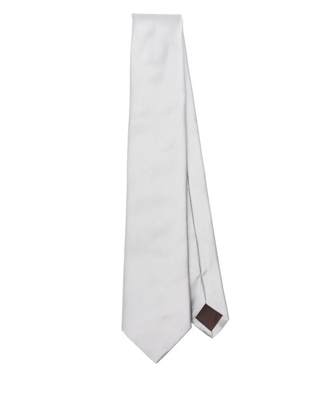  Canali Silk Tie - Grey 