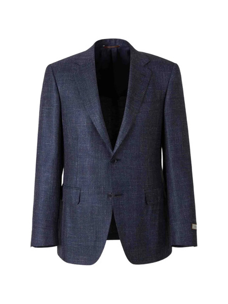  Canali Single-breasted Blazer - Blue 
