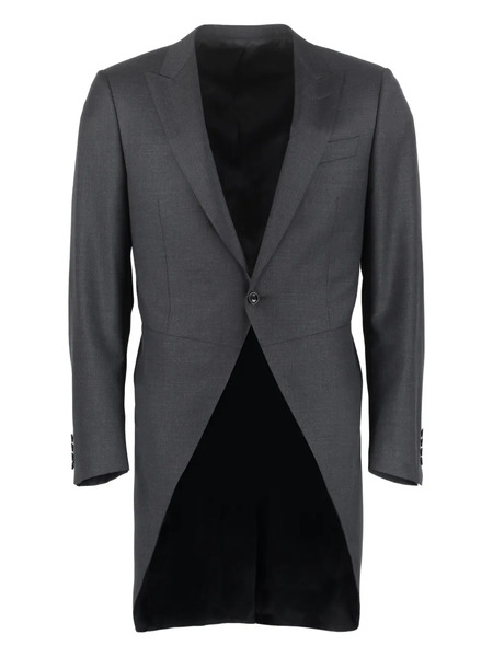  Canali Single-breasted Long-sleeve Jacket - Grey 
