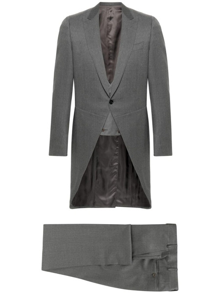  Canali Single-breasted Wool Suit - Grey 
