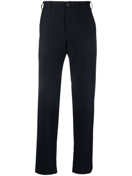  Canali Tailored Wool Trousers - Blue 