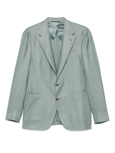  Canali Twill Blazer - Green 