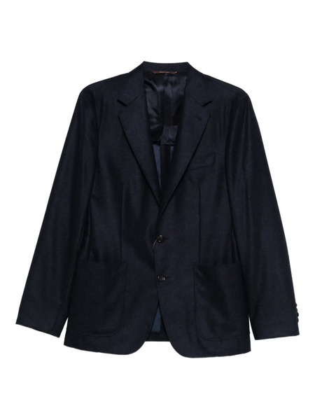  Canali Two-button Wool Blazer - Blue 