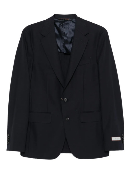  Canali Two-button Wool Blazer - Blue 
