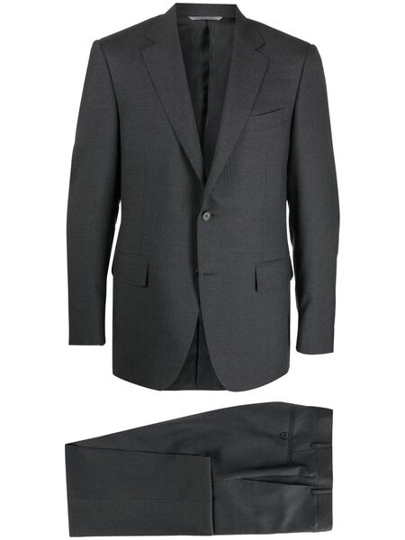  Canali Two Piece Single Breasted Suit - Grey 
