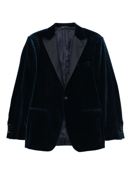  Canali Velvet Blazer - Blue 