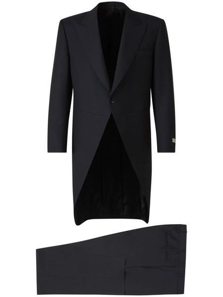  Canali Wool Dinner Suit - Black 