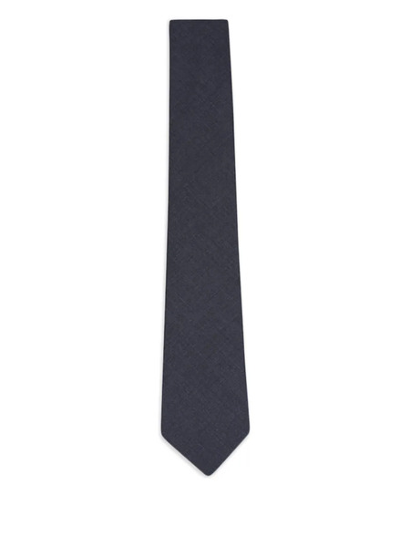  Canali Wool Tie - Grey 