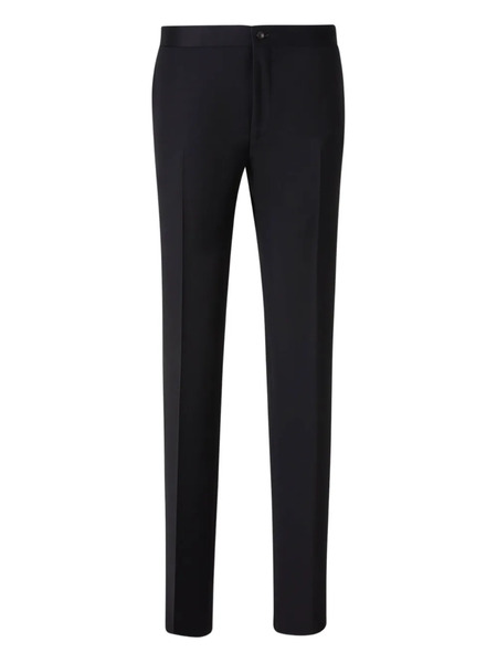  Canali Wool Trousers - Black 