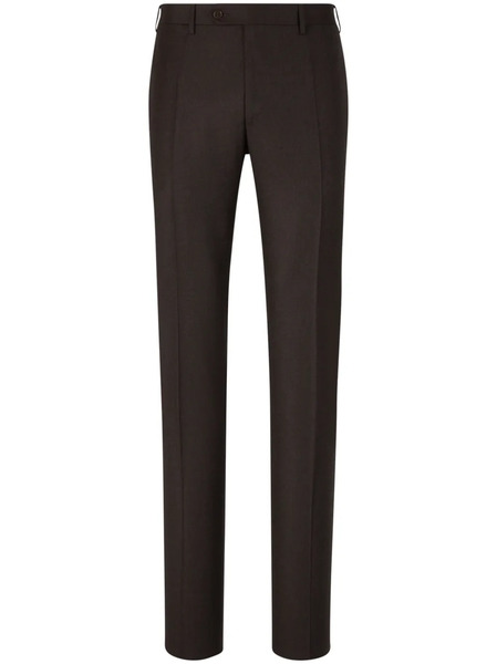  Canali Wool Trousers - Brown 