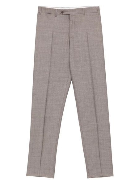  Canali Wool Trousers - Brown 