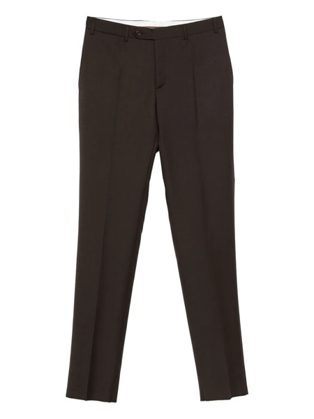  Canali Wool Trousers - Brown 