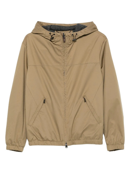  Canali Zip-fastening Jacket - Green 