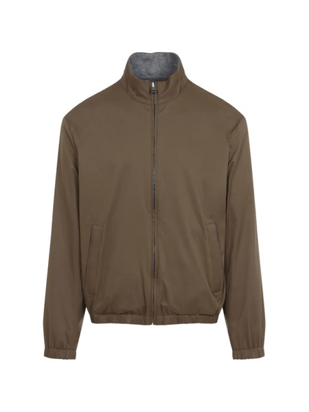  Canali Zip-fastening Jacket - Neutrals 