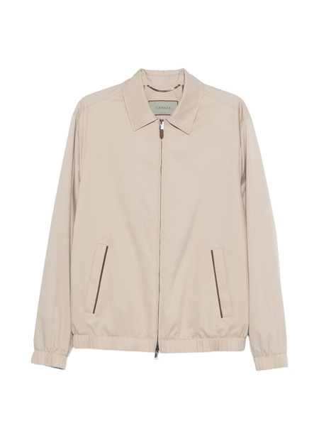  Canali Zip-up Jacket - Neutrals 