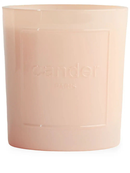  Cander Rose Logo-embossed Candle - Pink 