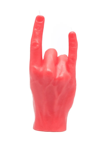  Candlehand Hand Gesture Candle You Rock - Red 