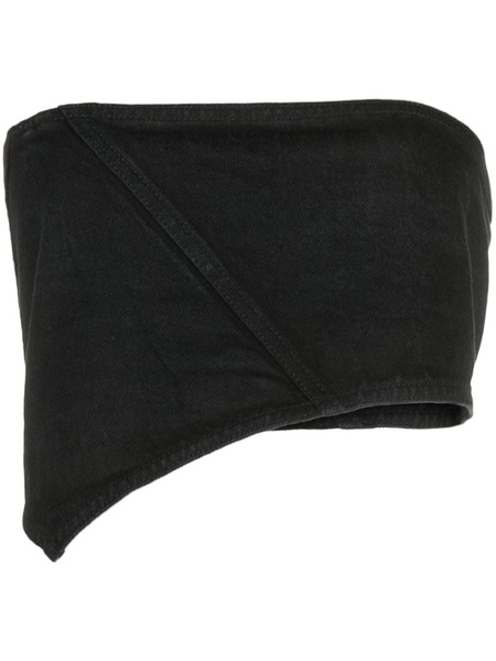  Cannari Concept Asymmetric Strapless Top - Black 