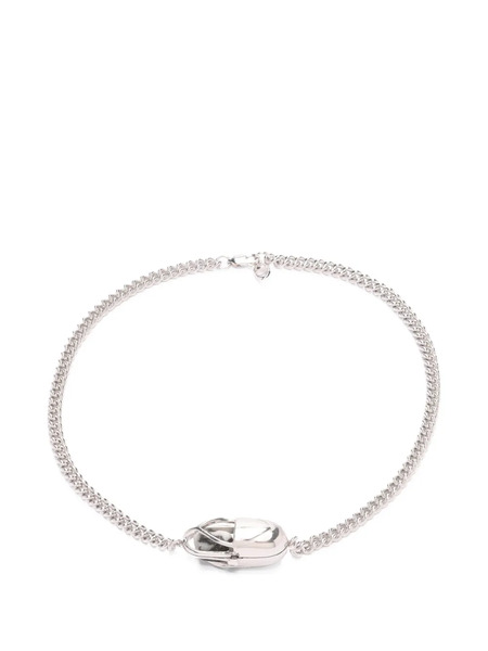  Capsule Eleven Capsule Crystal Jasper Necklace - Silver 