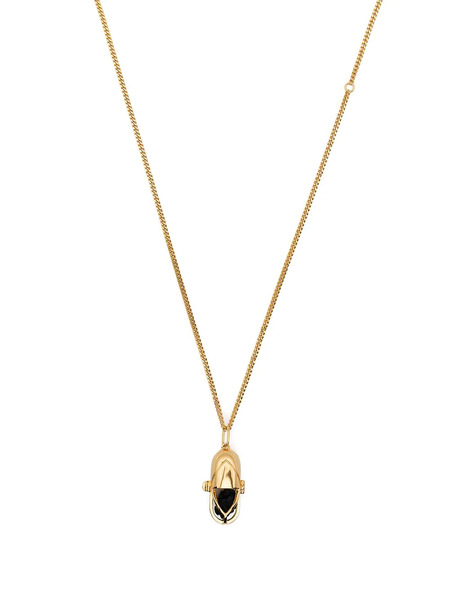  Capsule Eleven Capsule Crystal Pendant Necklace - Gold 
