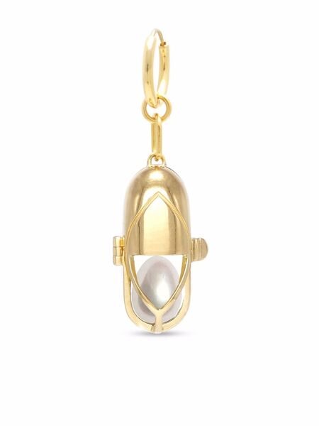  Capsule Eleven Capsule Pearl Earring - Gold 