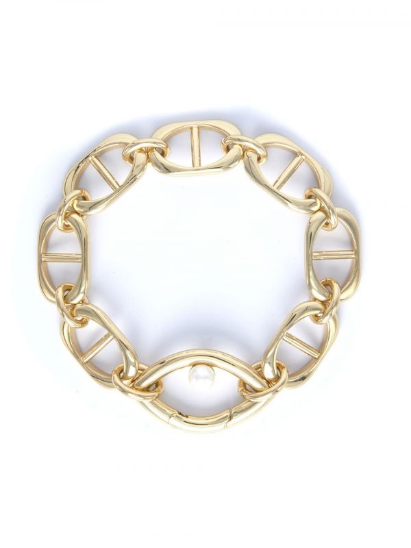  Capsule Eleven Eye Opener Capsule Link Bracelet - Gold 