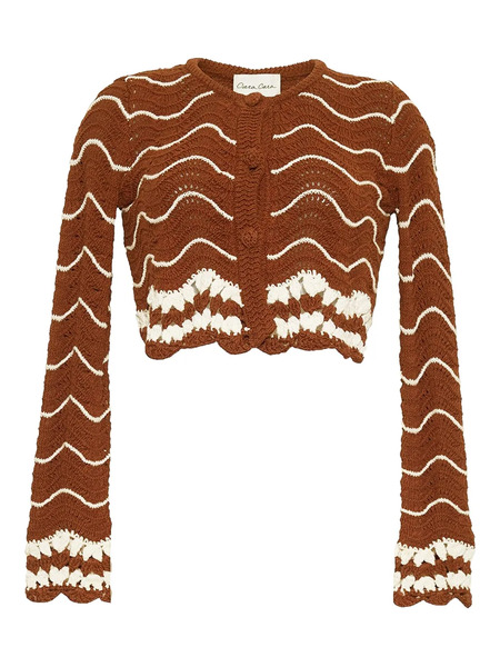  Cara Cara Jolene Cardigan - Brown 