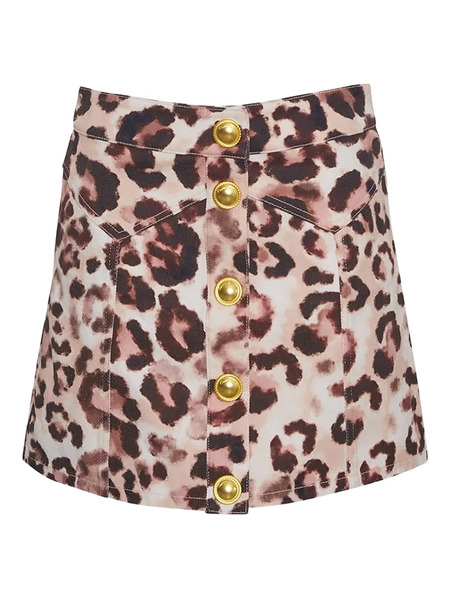  Cara Cara Juniper Mini Skirt - Neutrals 