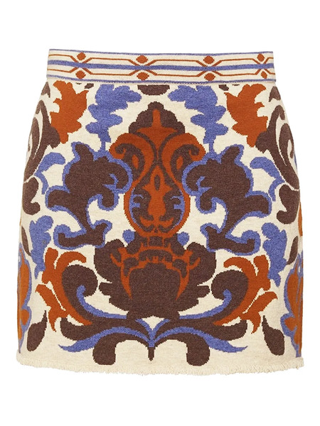 Cara Cara Lindy Mini Skirt - White 
