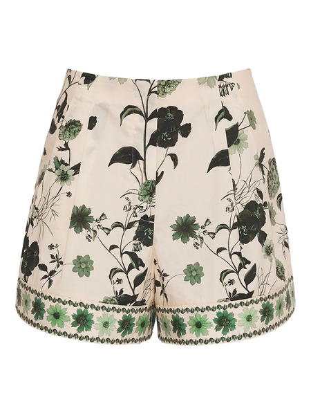  Cara Cara Trish Floral-print Shorts - Neutrals 