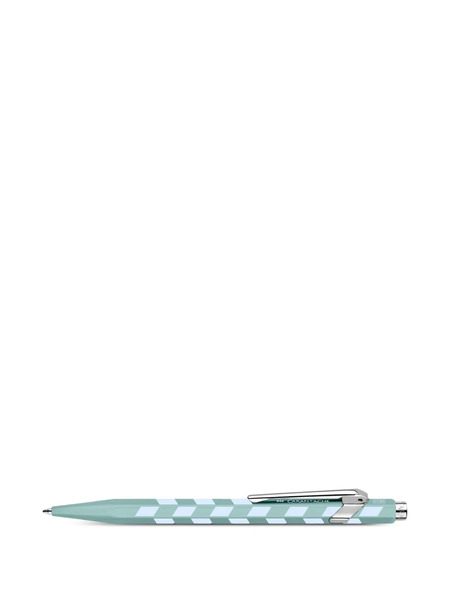  Caran D'ache 849™ Mosaic Checkered Pen - Green 