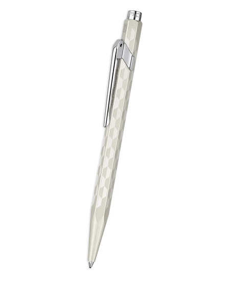  Caran D'ache Patterned Pen - Silver 