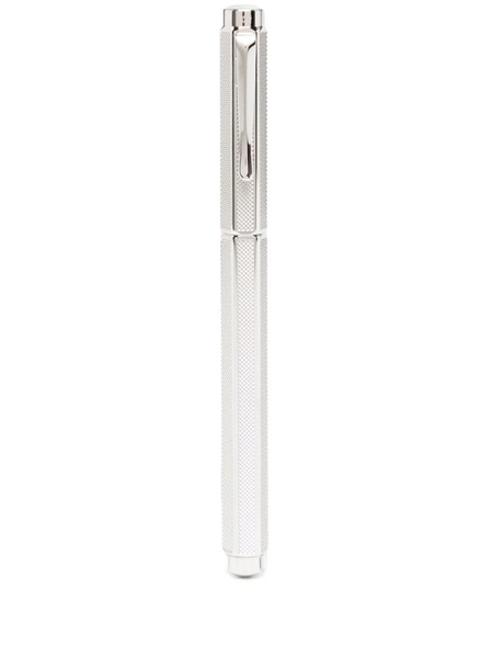  Caran D'ache Textured Ballpoint Pen - Silver 