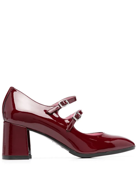  Carel Paris Alice Leather Pumps - Red 