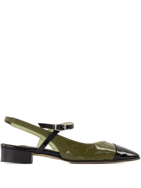  Carel Paris Oceano Leather Pumps - Green 