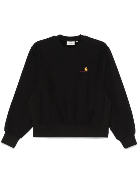  Carhartt Wip American Script Sweatshirt - Black 
