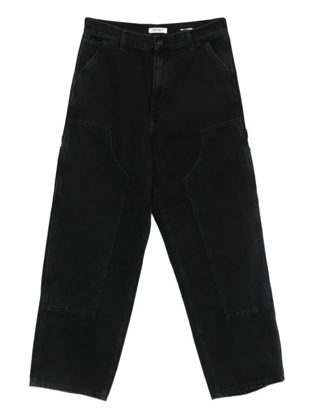  Carhartt Wip Brandon Knee-panel Cargo Pants - Black 