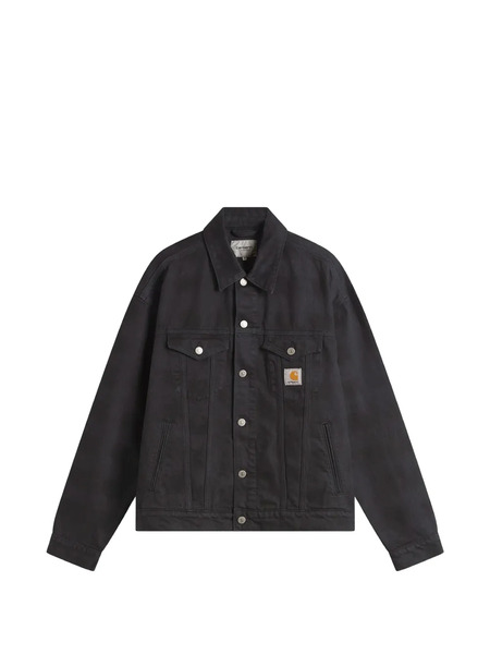  Carhartt Wip Buttoned Denim Jacket - Black 